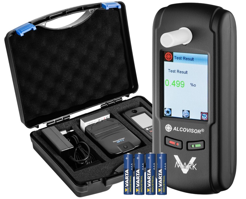 Alkomat AlcoVisor Mark V Plus z drukarką
