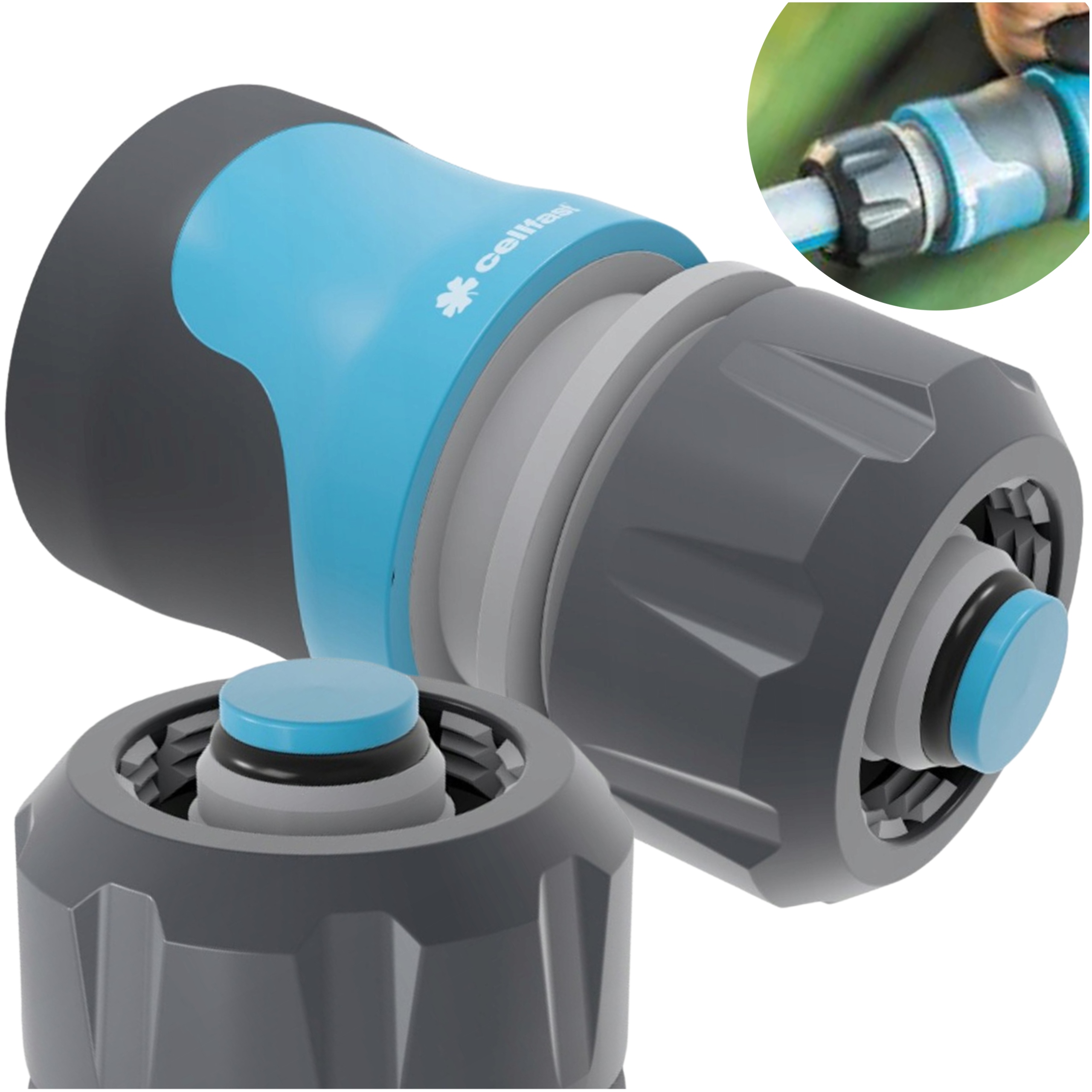 SZYBKOZŁĄCZE ZŁĄCZKA stop SAFETOUCH SZYBKOZŁĄCZKA IDEAL 1/2"-5/8" CELLFAST Kod producenta 51-622