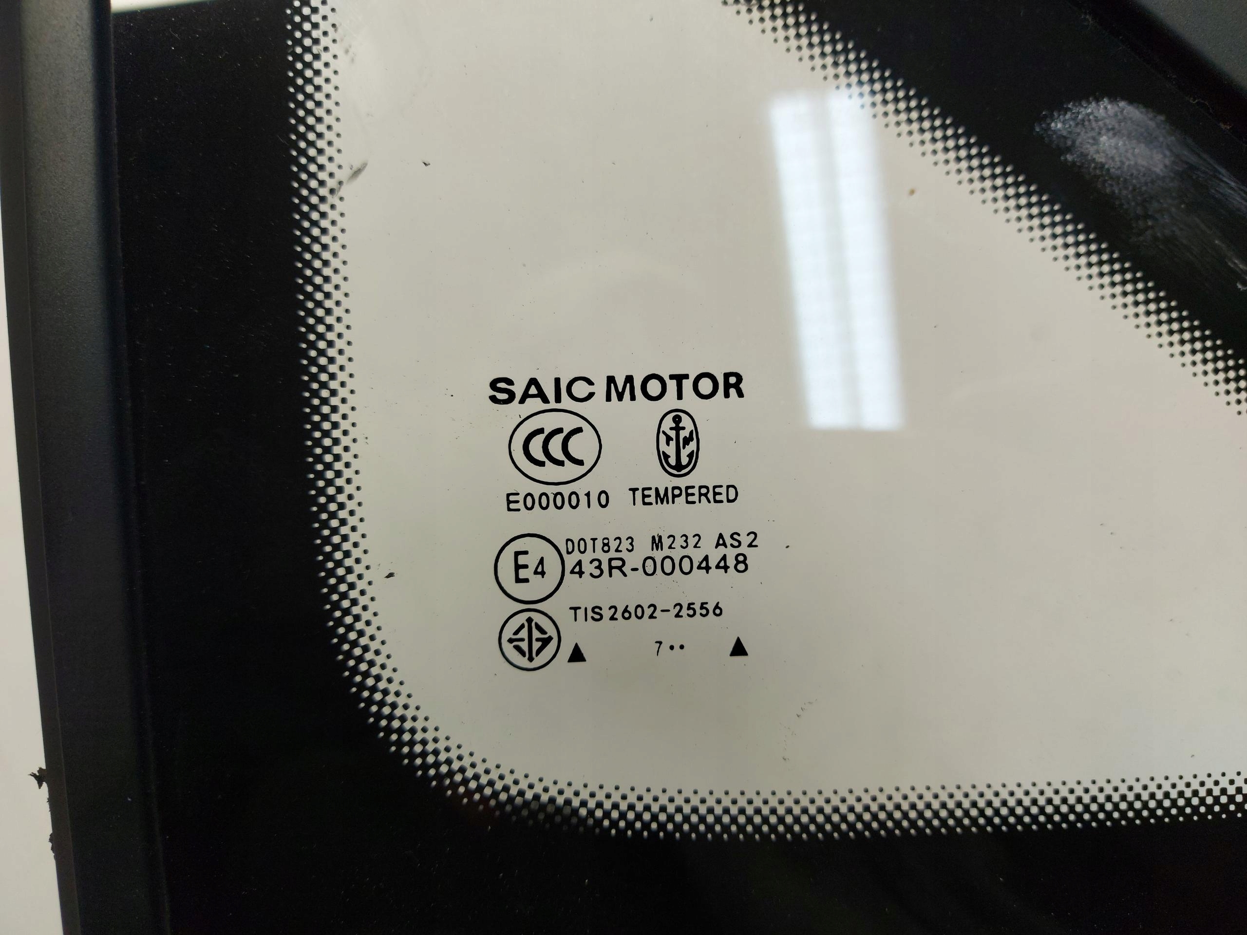 MG ZS window rear part left chrom 2017 AS2