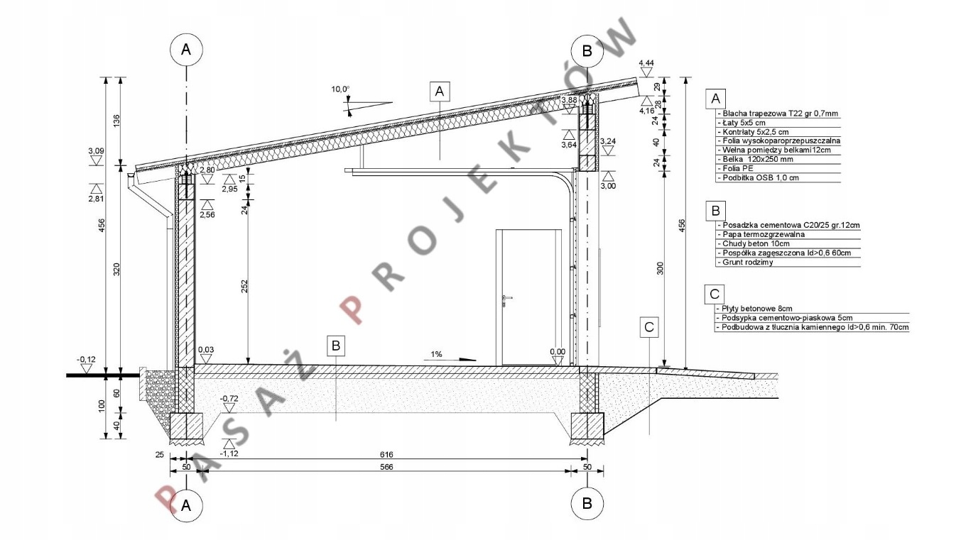 GARAŻ JEDNOSTANOWISKOWY GJ2 Marka inna