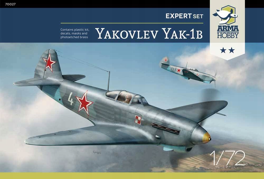 Jakovlev Jak-1B Expert Set 1:72 Arma Hobby 70027