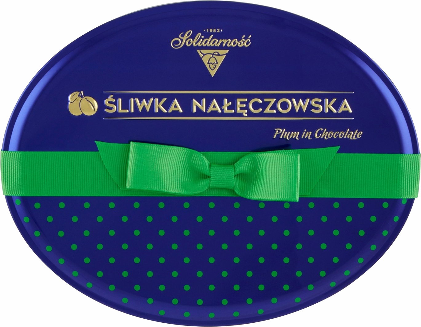 Švestka Nałęczowska v kakaové hmotě v čokoládě vánoční 250 g