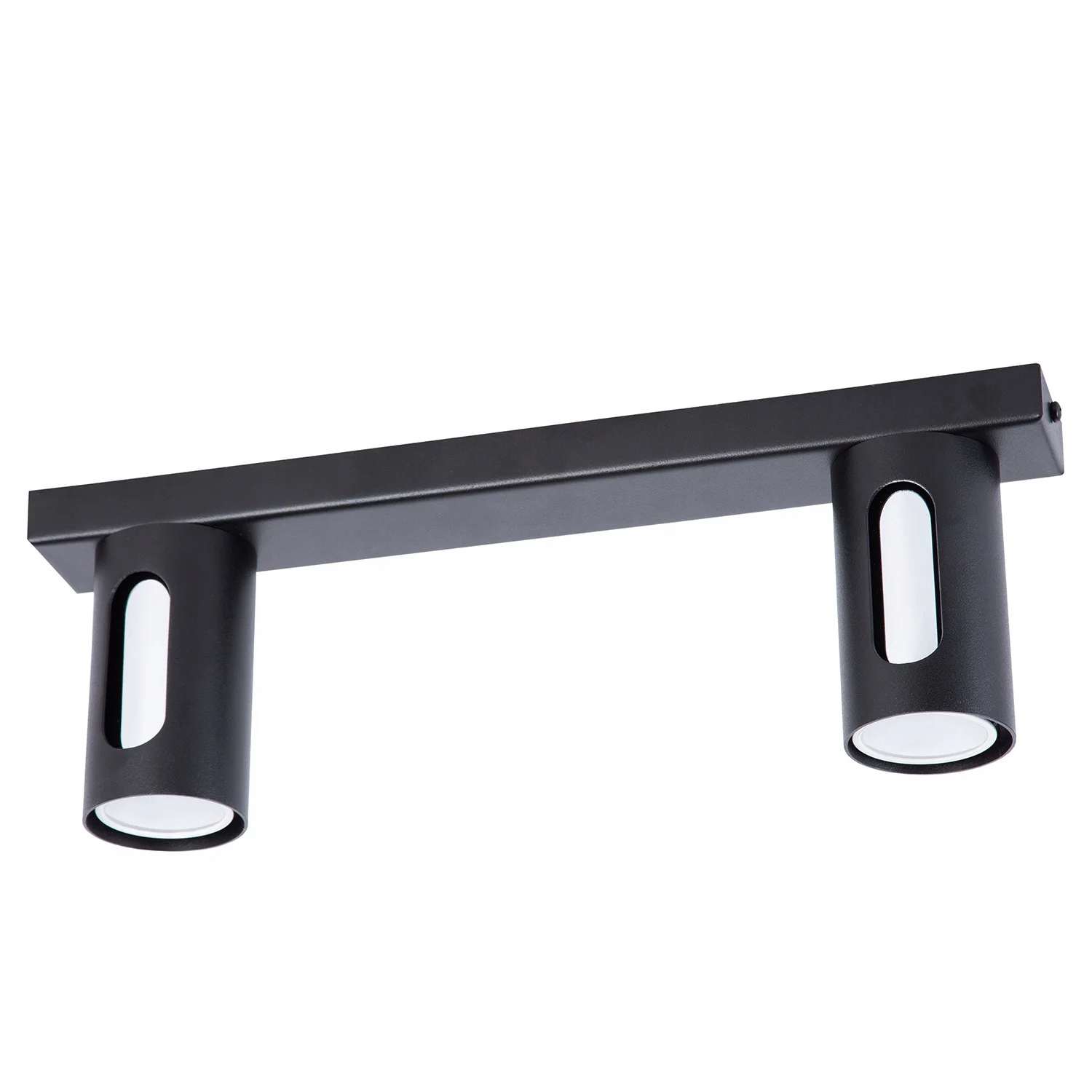 Stropná lampa Flow Sigma Lighting čierno-strieborná 38 cm 2xGU10 10W