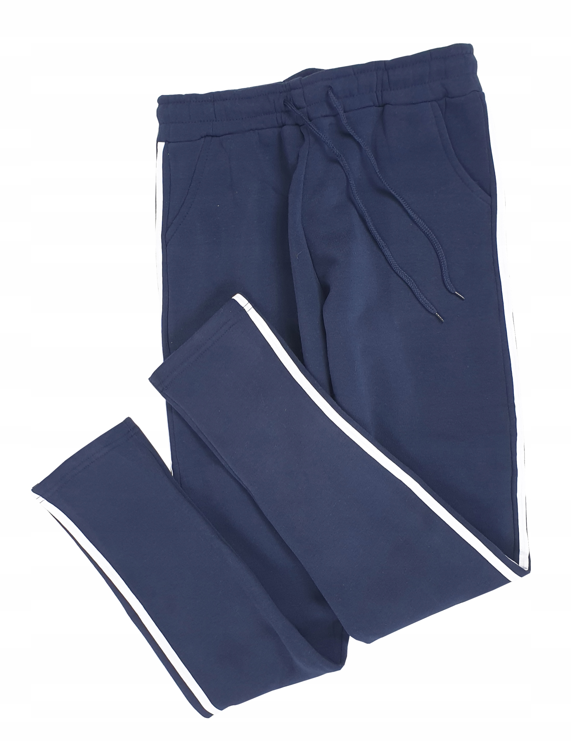 Spodnie Dresowe Damskie Duze Rozmiary Ciepłe Modne Z Kieszeniami Wygodne Fason proste