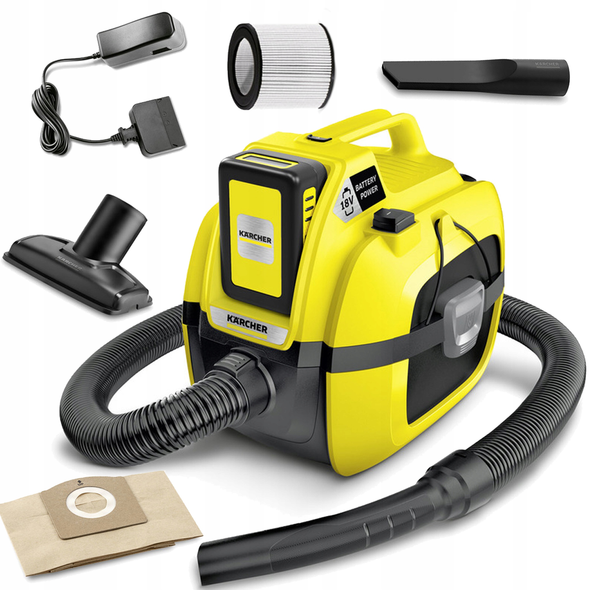 Odkurzacz Karcher Wd 1 Compact Battery Set