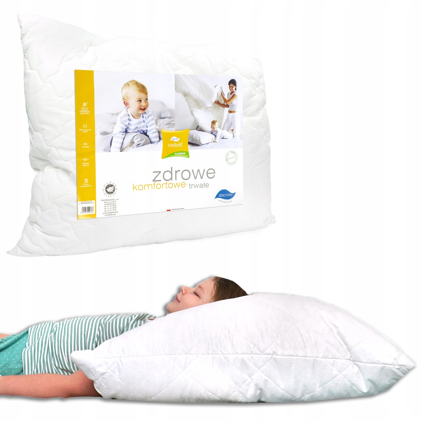 

Poduszka Hollofil Allerban 70x80 cm Puszysta