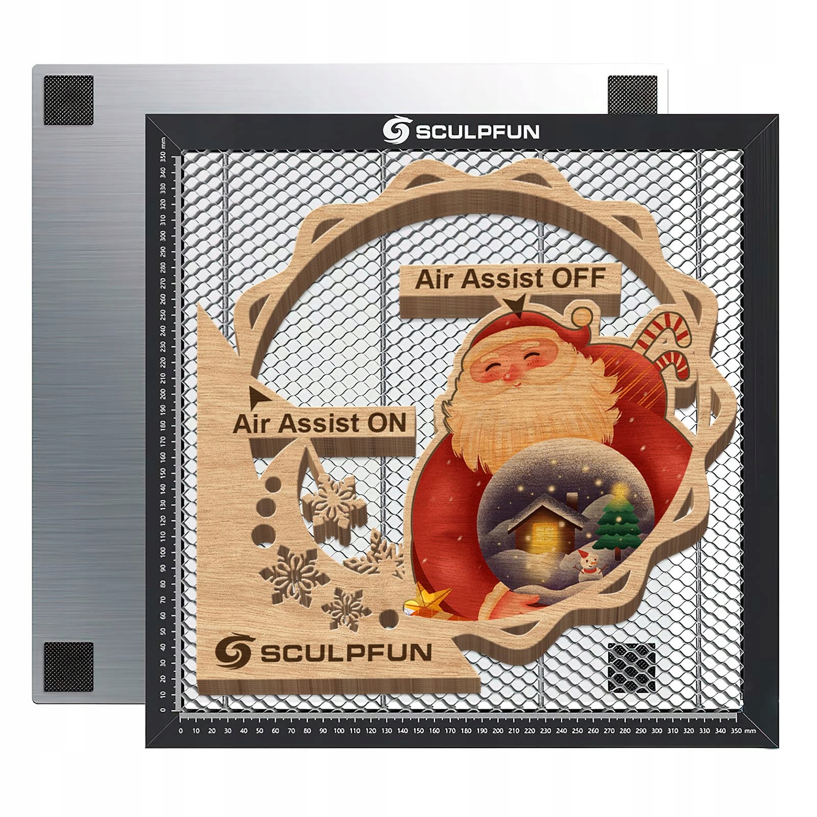 Medová plástev Sculpfun pro laserové řezání Deska pracovního stolu 400 x 400 mm