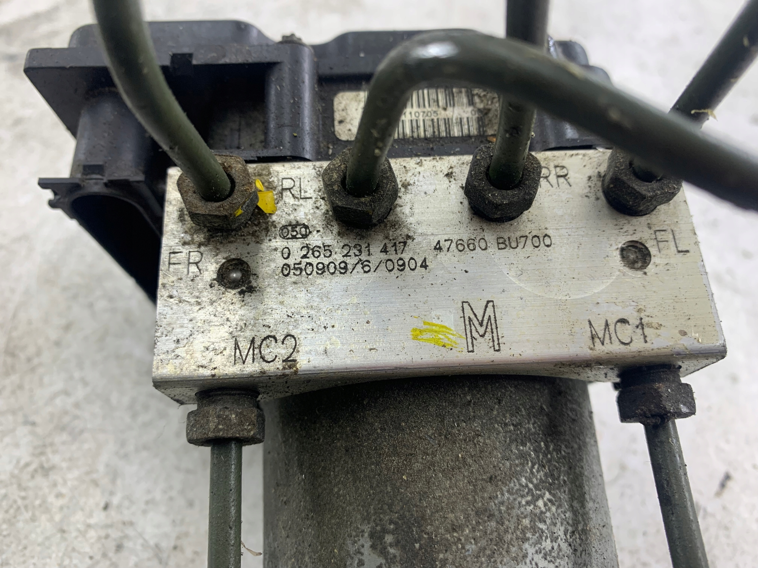 NISSAN ALMERA TINO pumpe ABS bremsen 47660BU700 0265800331