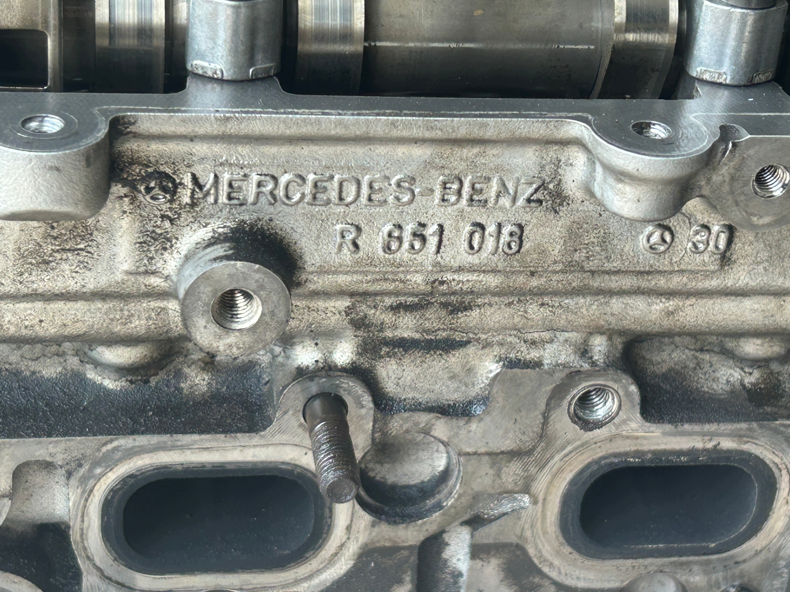 MERCEDES W212 LIFT 2,2 CDI head. complete A6510150601