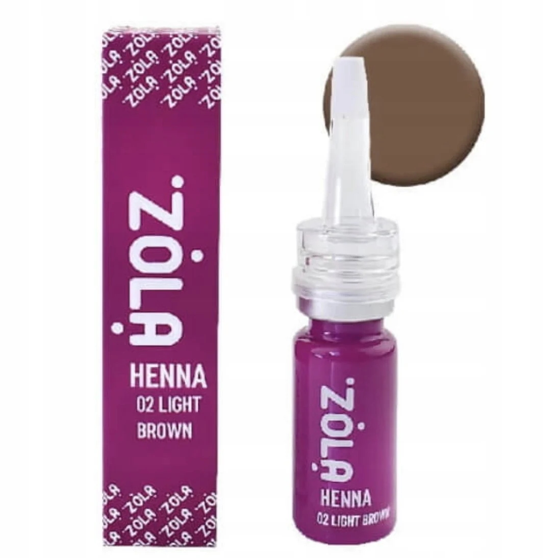 Zola Profesionální barva na obočí 10 g (02 Light Brown)