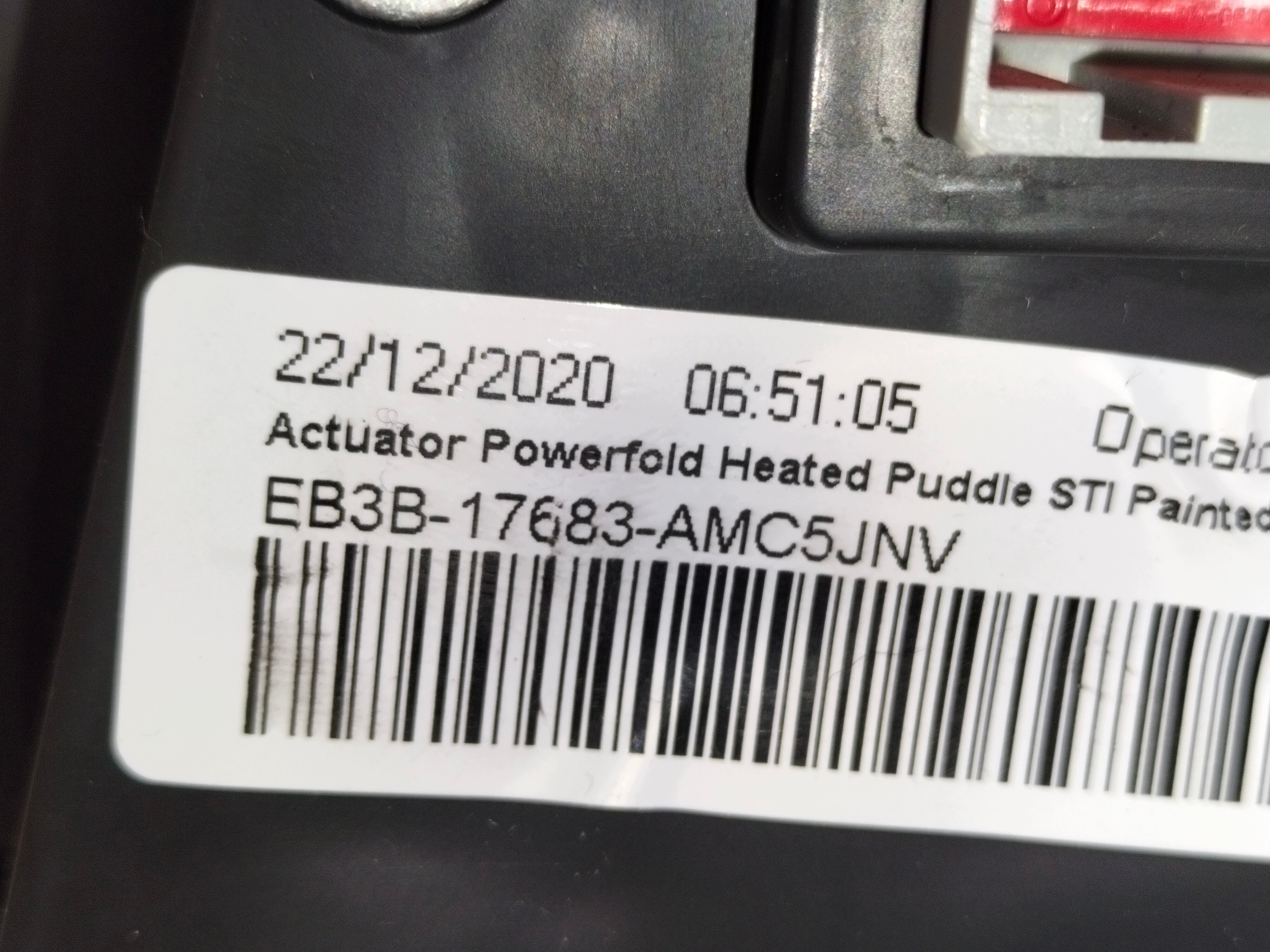 mirror left electrics FORD RANGER 3 III IV LIFT 19