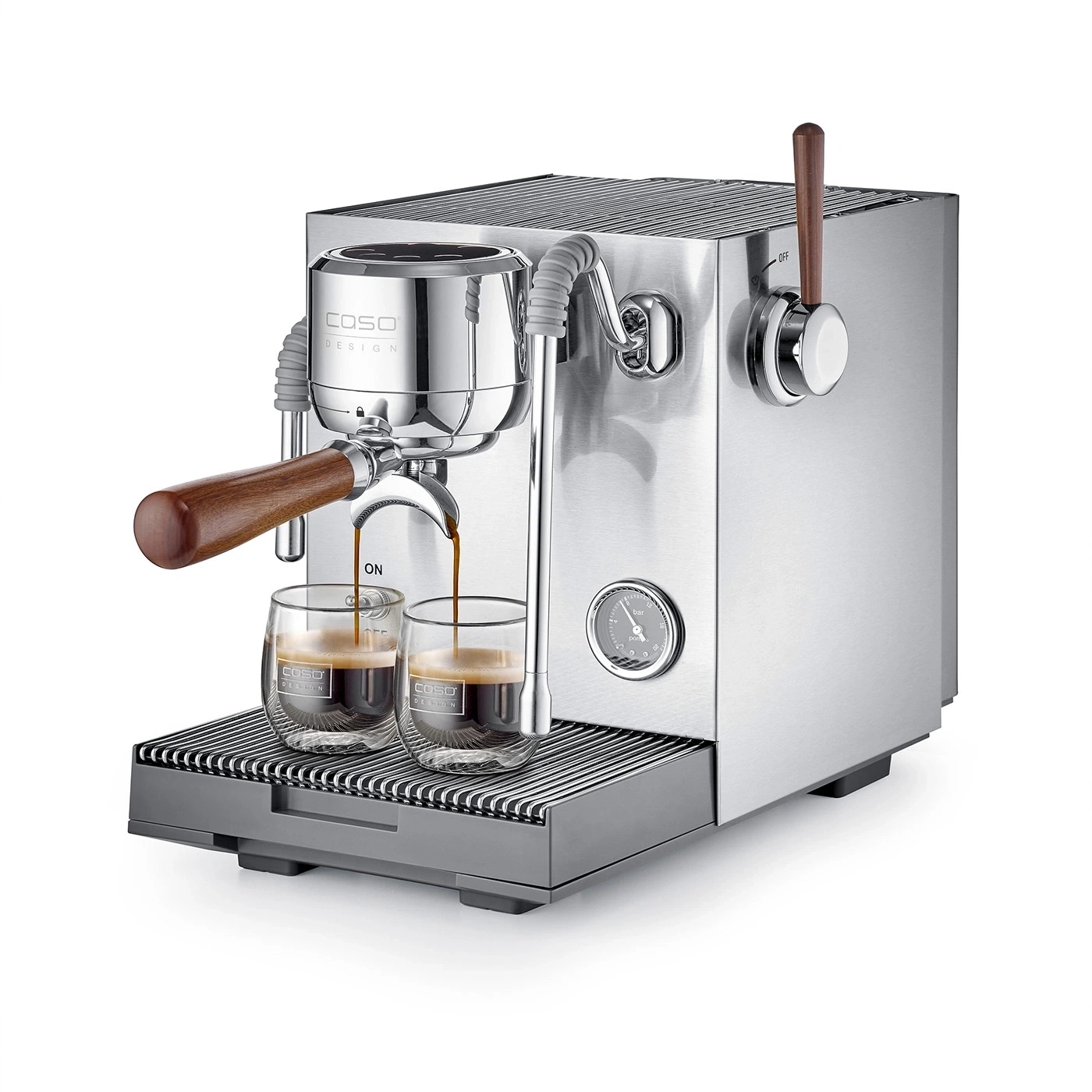Caso EspressoGourmet Advanced Pákový kávovar 19 bar Pid 58 mm, 3000 W