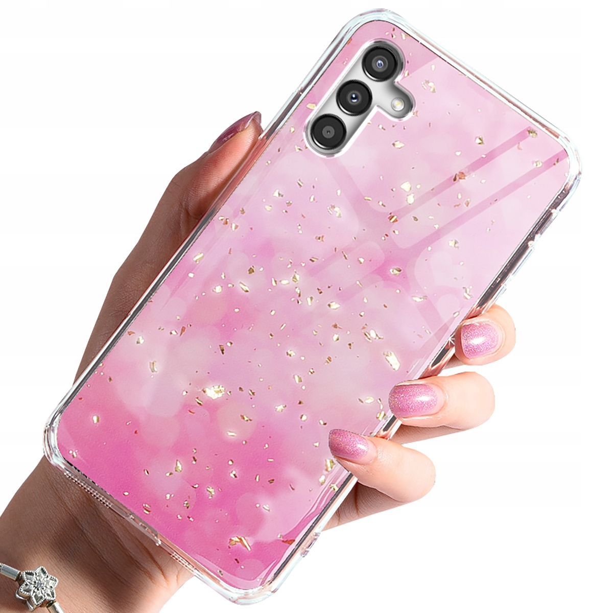 

Etui Case Wzór Szkło 9H do Samsung Galaxy A04S