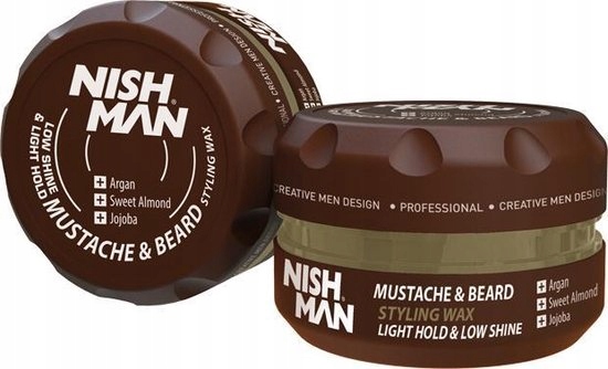 

Nishman Beard Wax stylizacja wąsy broda 100ml