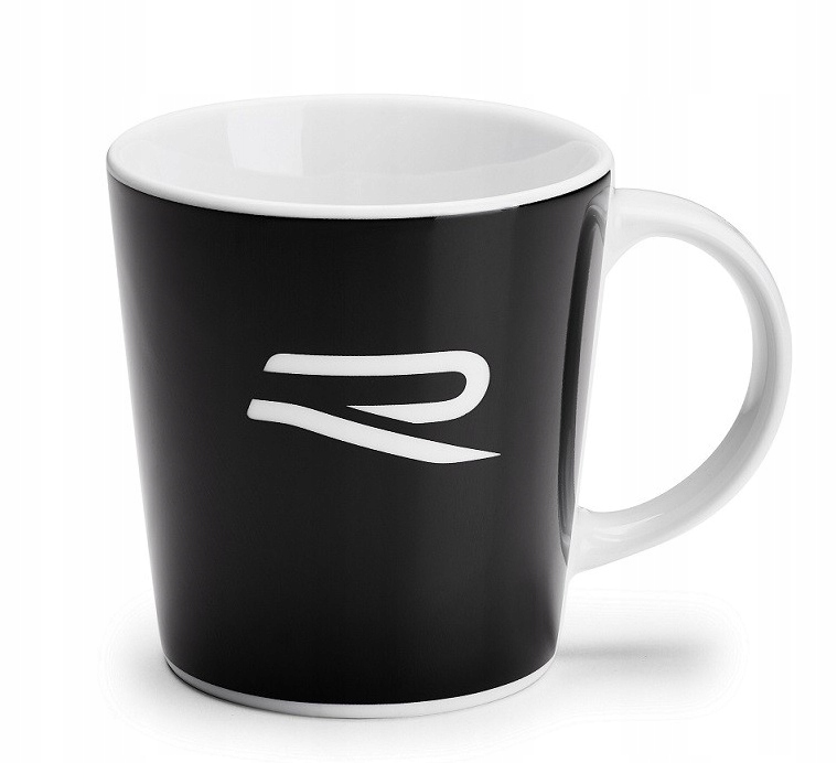 VW КРУЖКА R ЧОРНИЙ ФАРФОР 360 МЛ