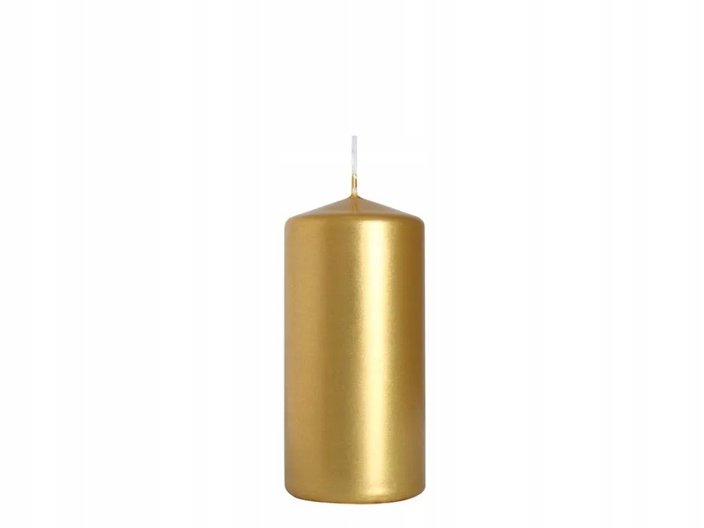 

Bispol Świeca walec złota Czas Palenia 20h, 1 szt