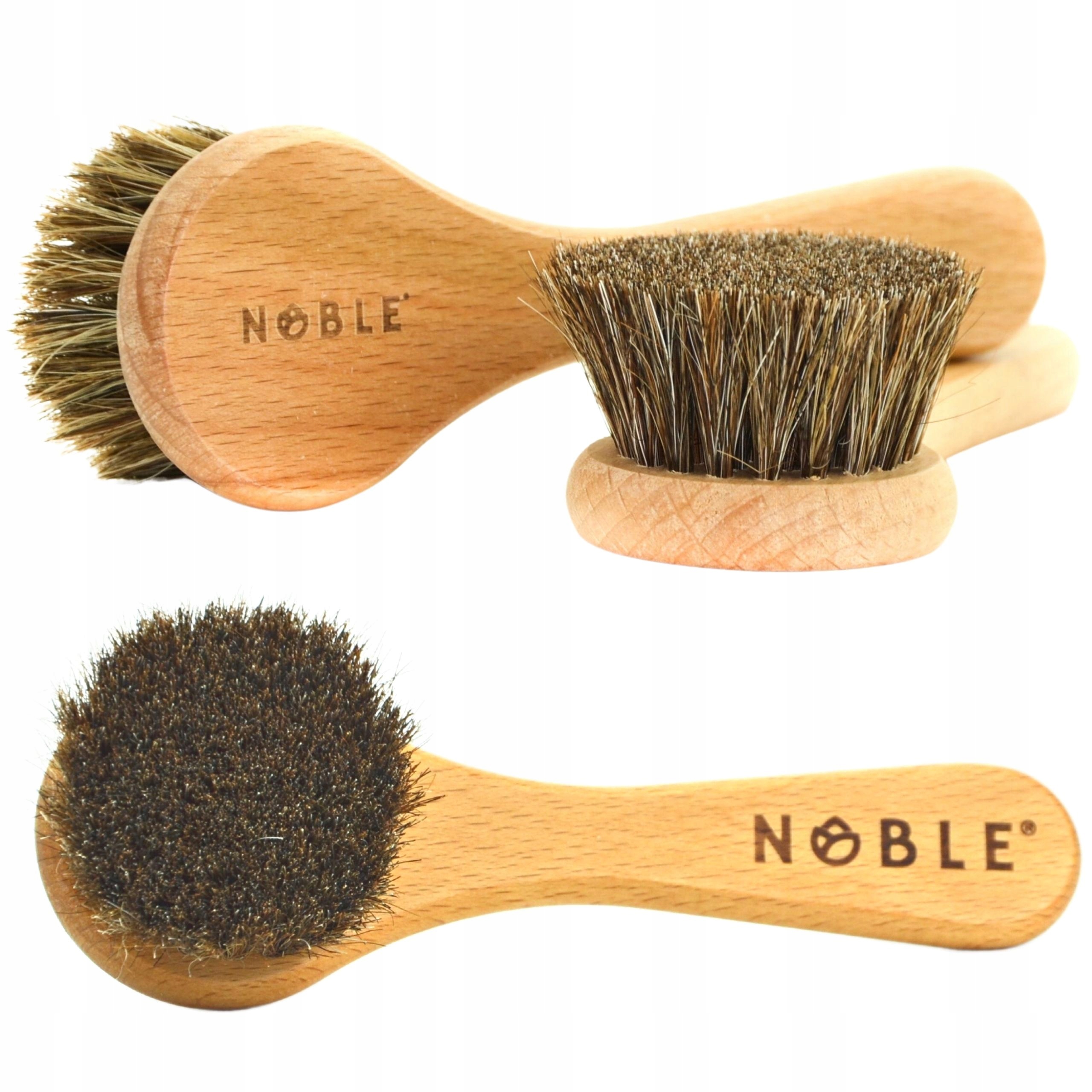 2x Szczoteczka Do Twarzy Masaż Na Sucho naturalny peeling NOBLE Rodzaj manualna