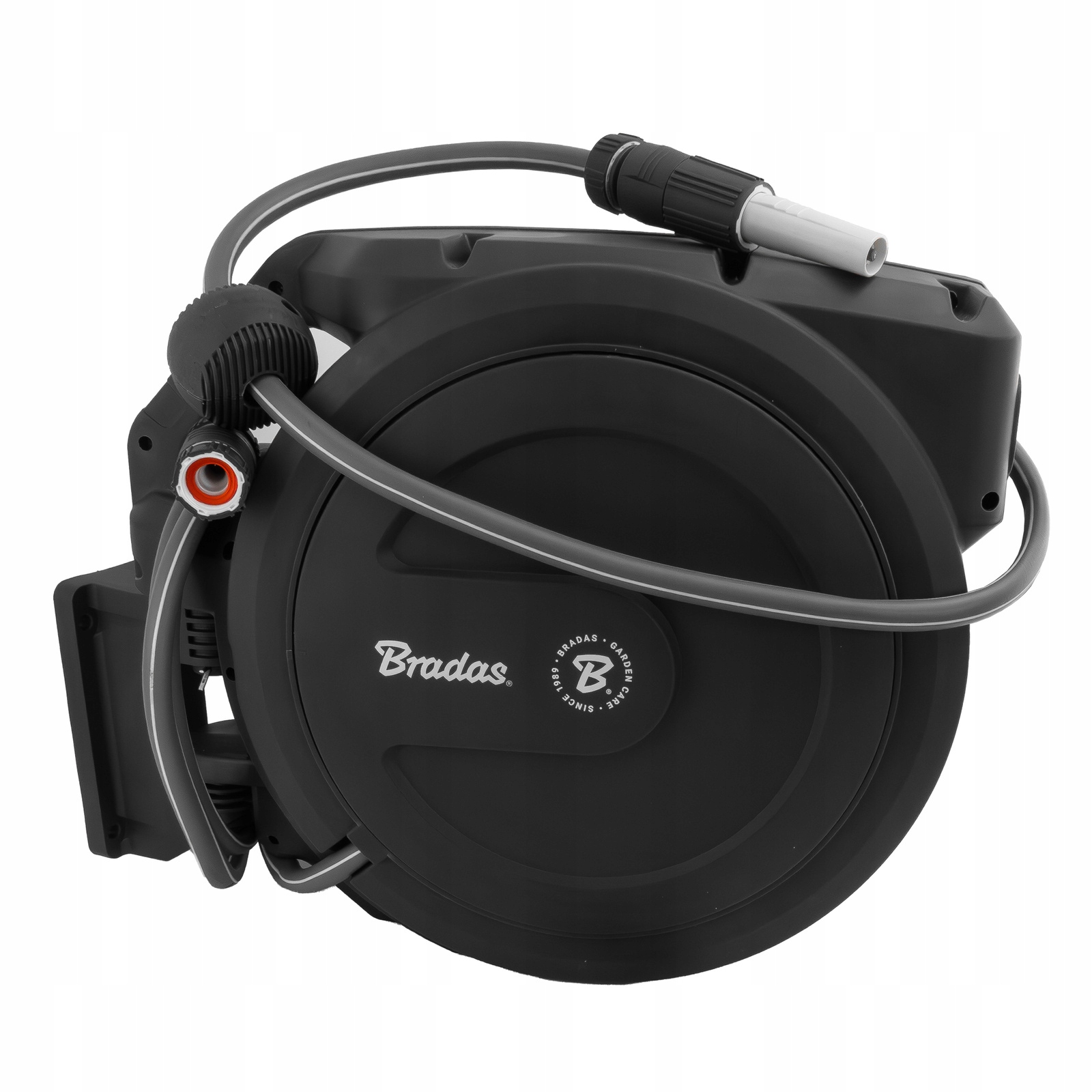 Automatický bubon 20 m 1/2'' nástenný navíjač na záhradnú hadicu WL-W7B20 Bradas