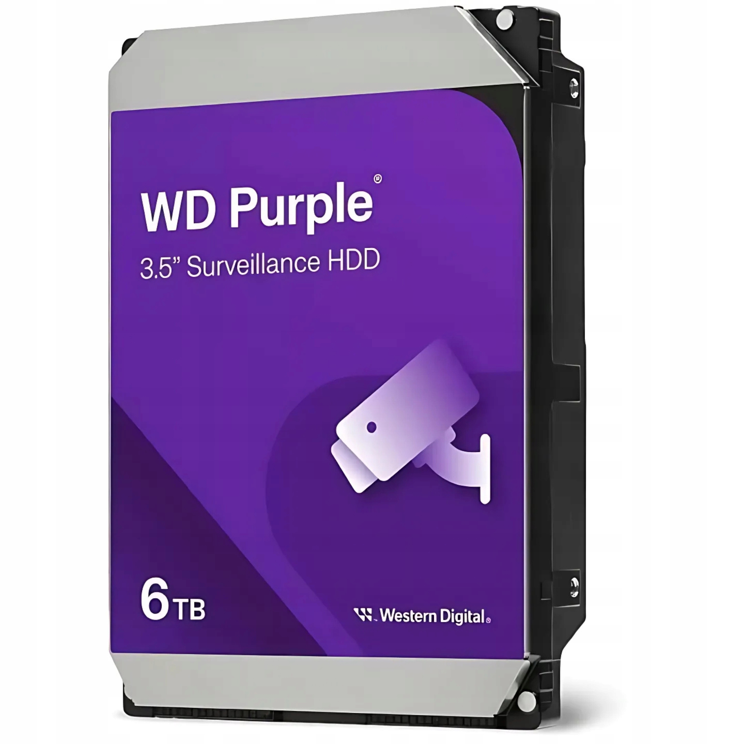 Dysk Twardy Hdd 6TB Sata Do Monitoringu Rejestratora 3.5 6T Wewnętrzny Wd
