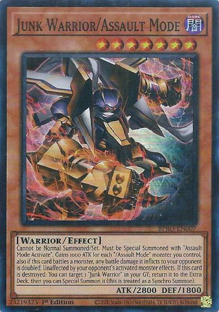 Yu-Gi-Oh! TCG: Junk Warrior/Assault Mode (BPRO)