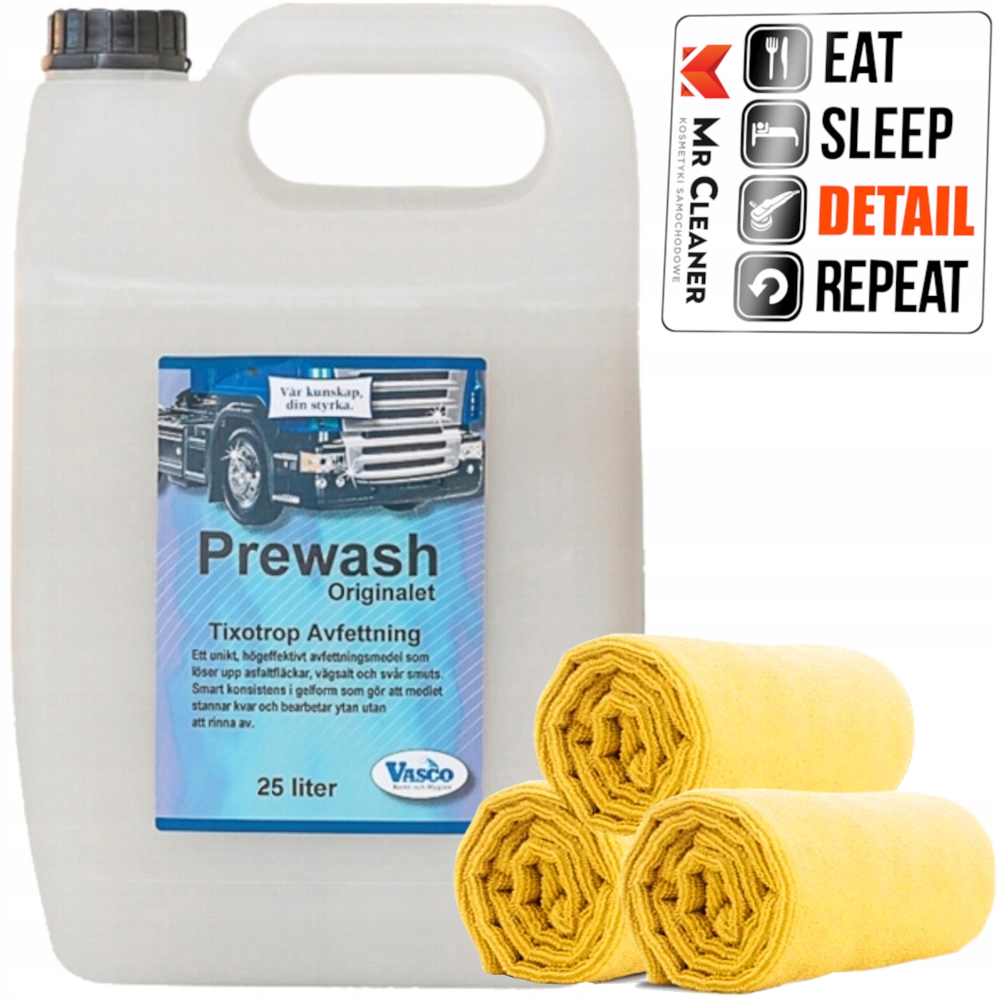 Vasco Tixotrop – gélový prípravok na predumývanie, odstraňovanie dechtu 25 l