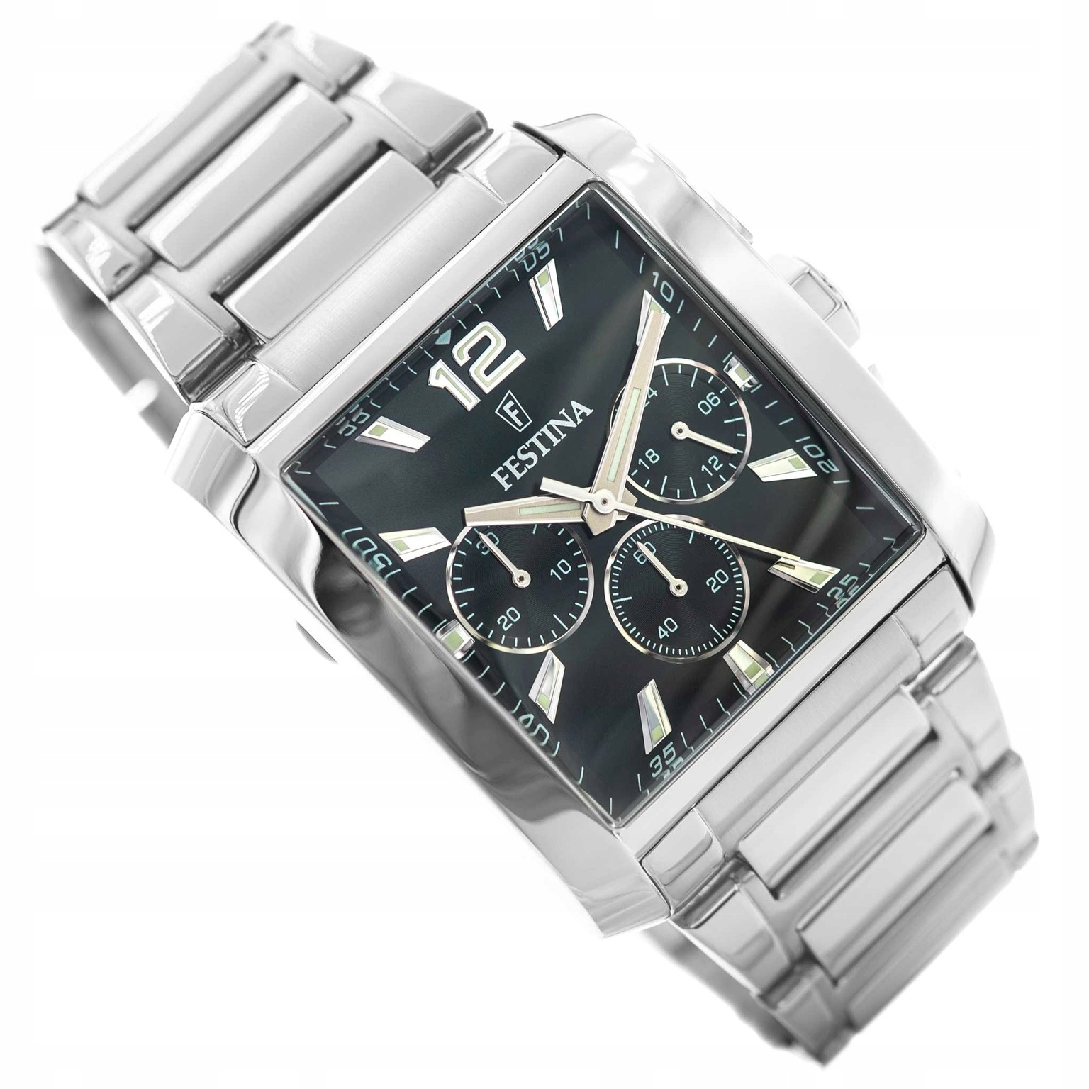 Pánské Hodinky Festina F20635/4 Classic, Elegantní, S Náramkem Se Stopkami