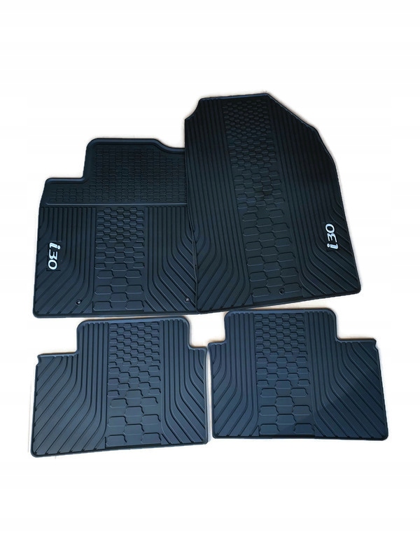 Dywaniki Gumowe Szare Hyundai I30 (2017-)