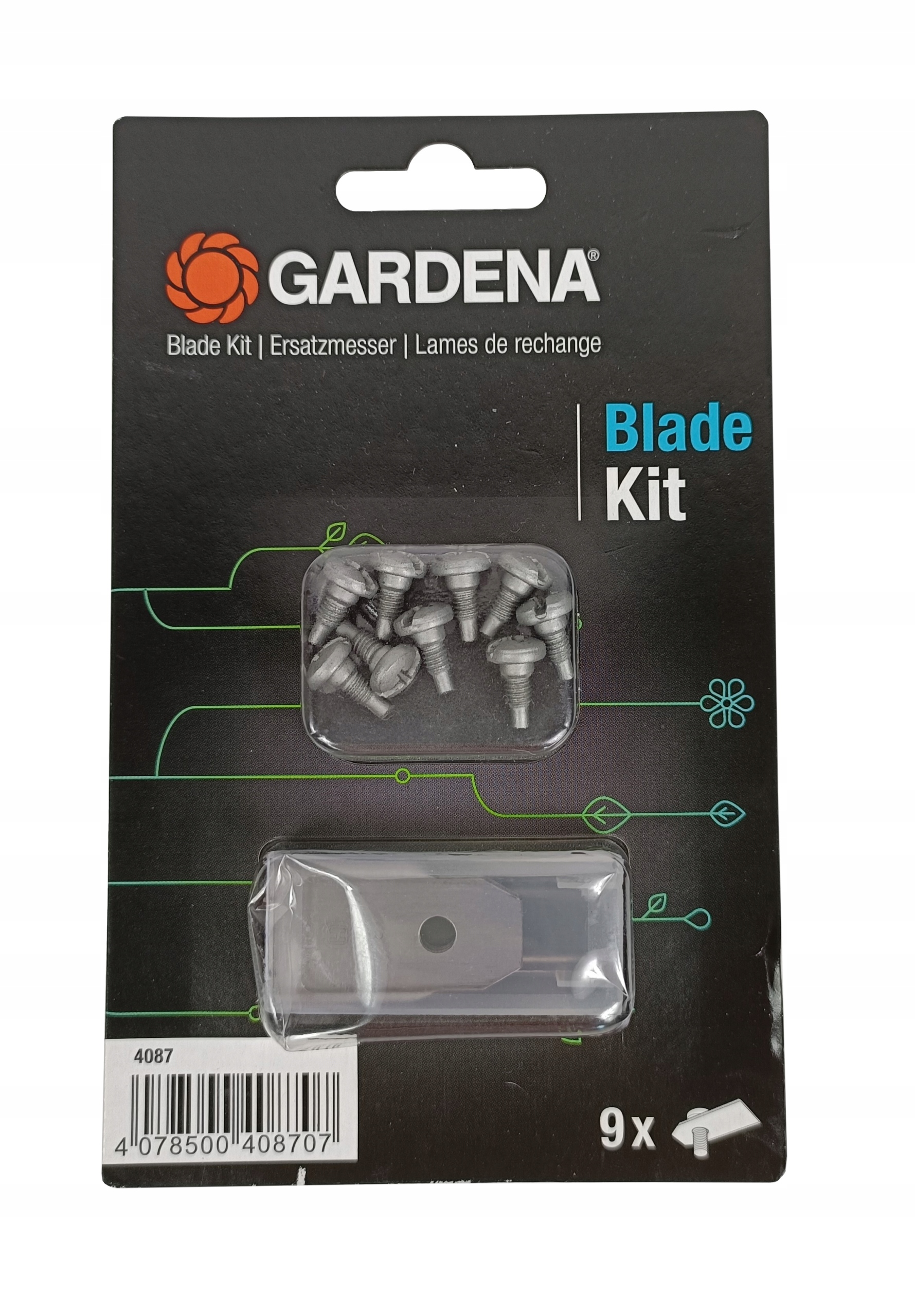 Gardena 4087 ostrza do robota koszącego zestaw noż Typ nóż