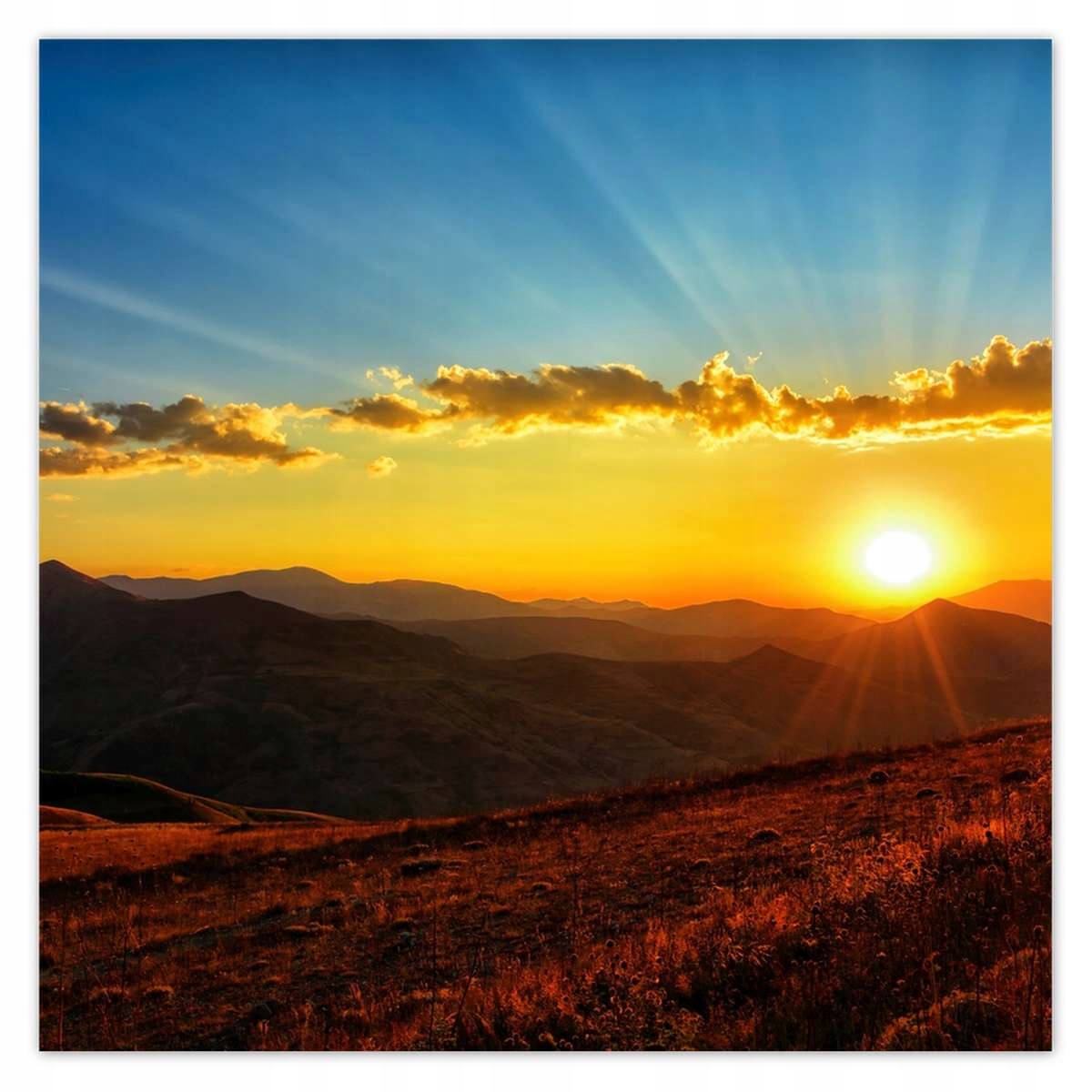 Fototapety 208x208 Krásny západ slnka