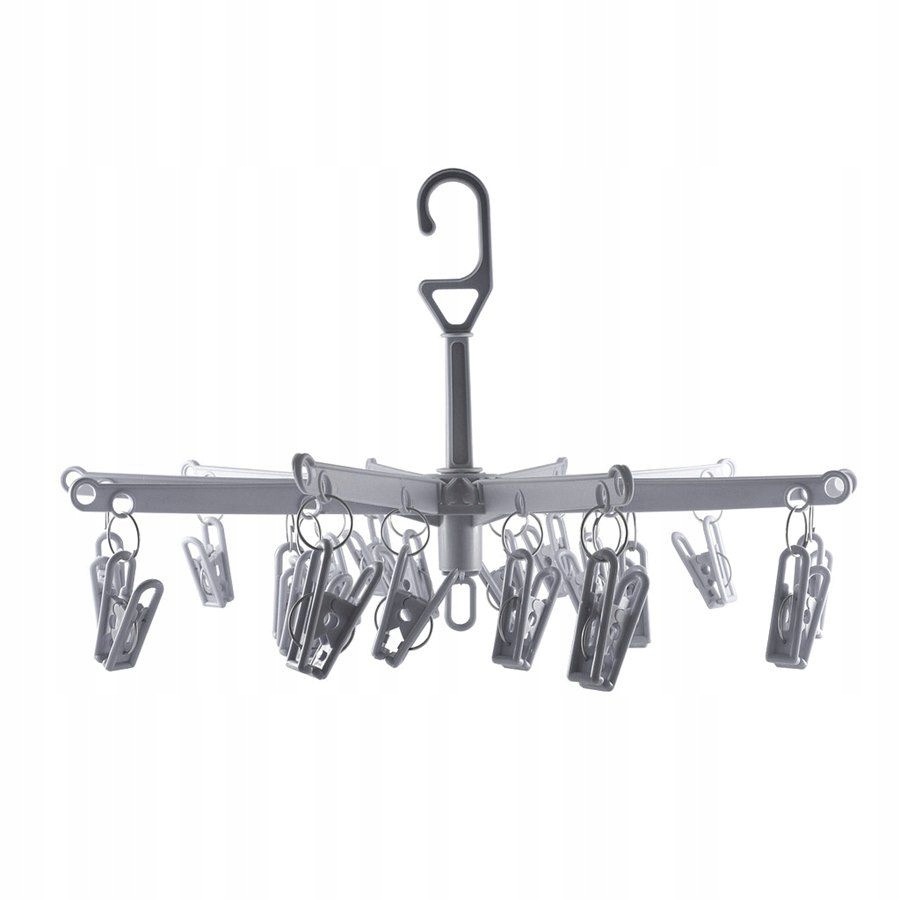 

Wieszak na pranie skarpety bieliznę z klamerkami