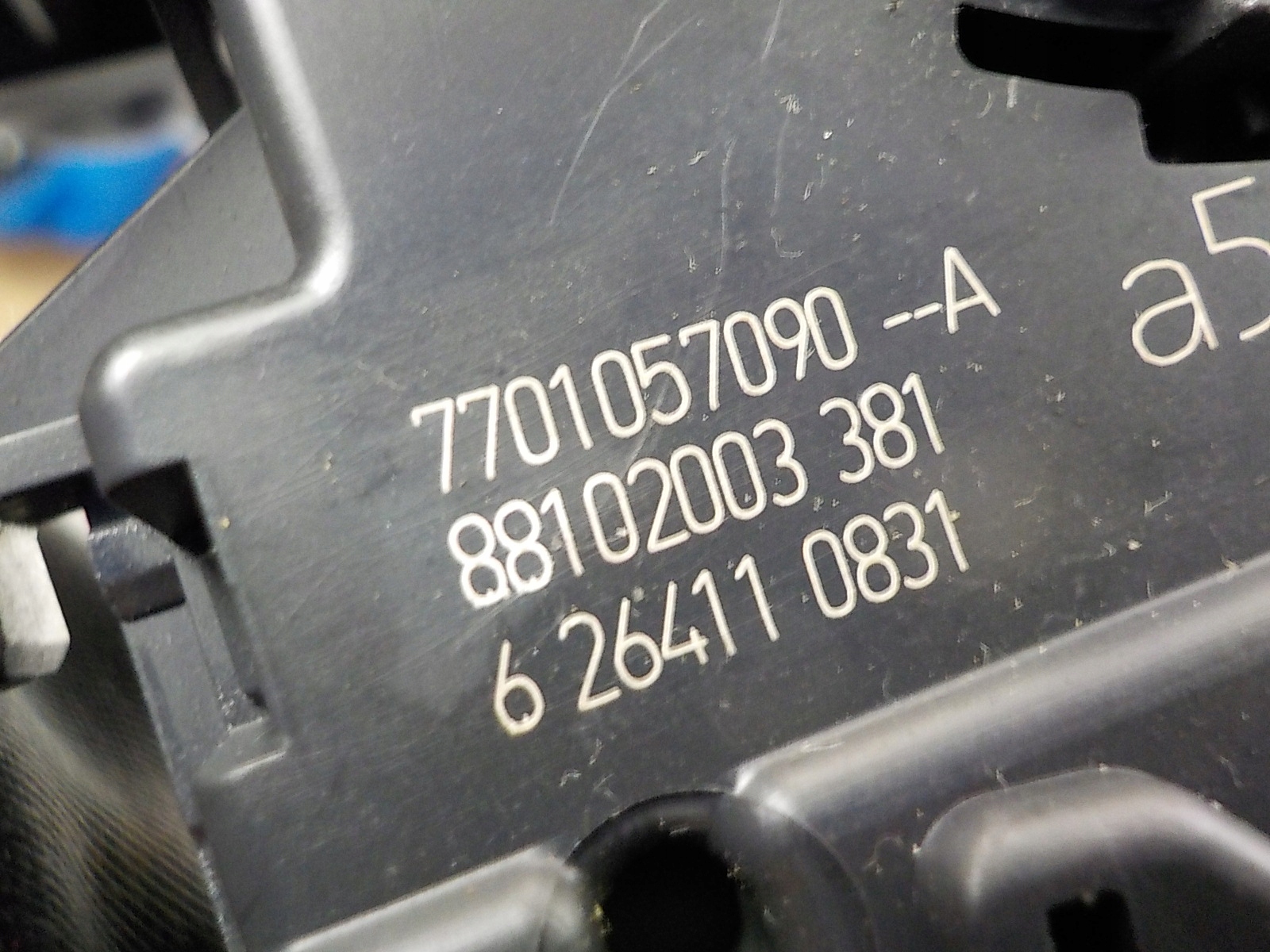 RENAULT CLIO III PANEL interruttore luci Pulsante indicatori di direzione