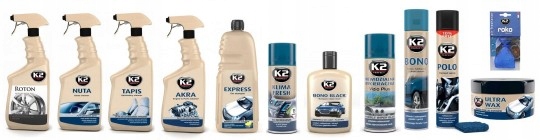 K2 DUZY ZESTAW KOSMETYKOW SAMOCHODOWYCH GRATIS