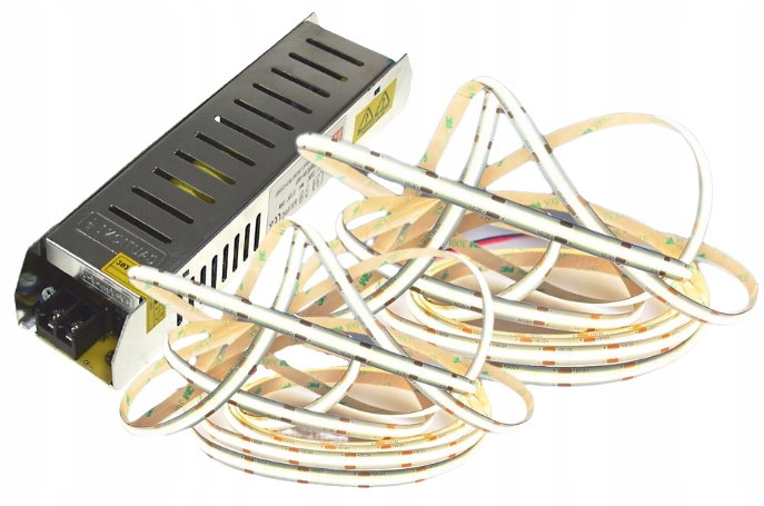 Led pásik Neon Cob 24V biely prírodný napájací zdroj na podsvietenie stropu 10 m