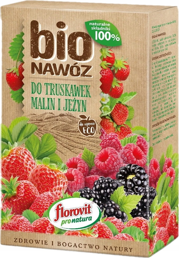 

Florovit Bionawóz do truskawek, malin i jeżyn 1kg