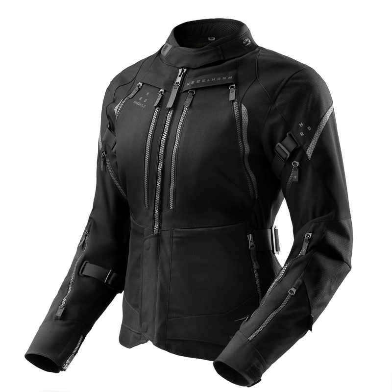 Dámska Textilná Motocyklová Bunda Rebelhorn Hardy 3.0 Black XL