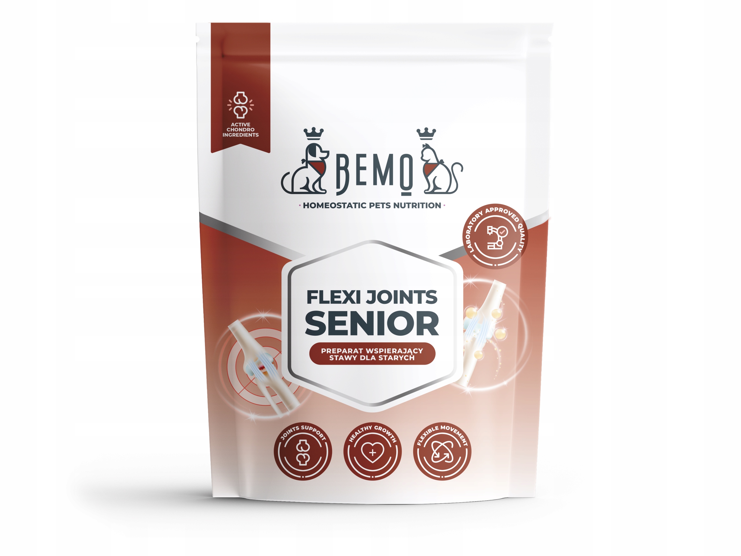 Levně Doplněk stravy pro psa Bemo Flexi Joints Senior 500 g, zdravé klouby, glukosamin