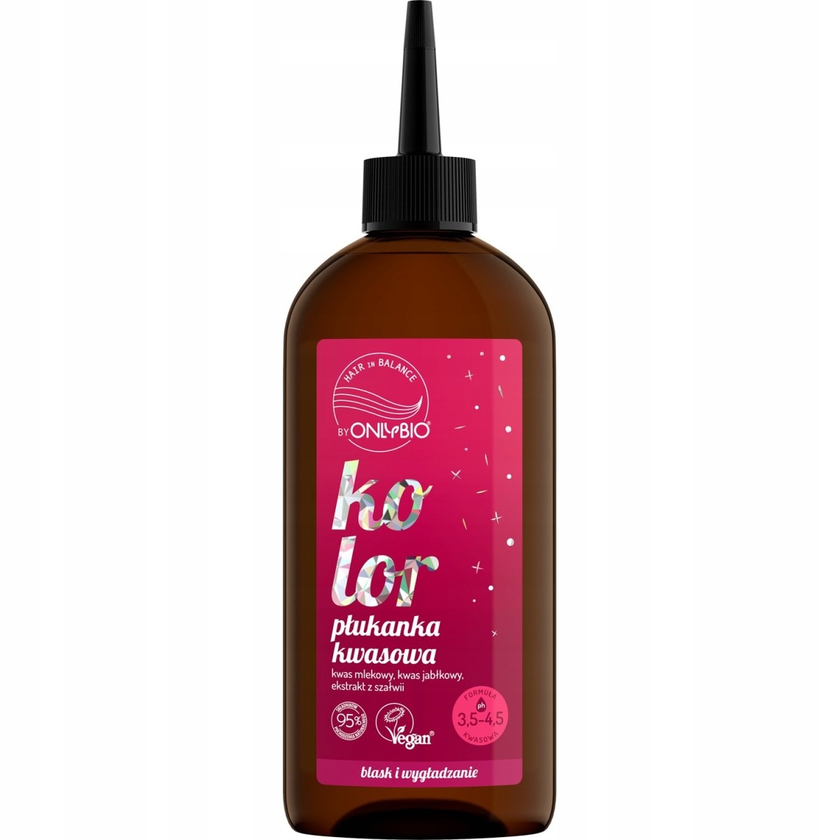 OnlyBio Hair in Balance Barva na vlasy s kyselinou 300 ml 1 ks