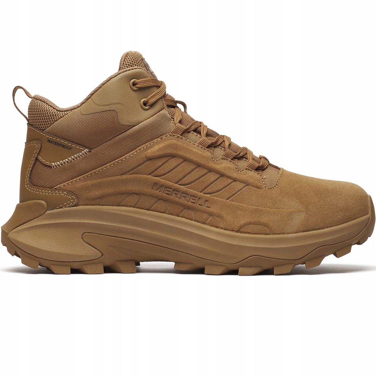Pánské Boty Merrell Moab Speed 2 Mid Tactical Waterproof Coyote 41