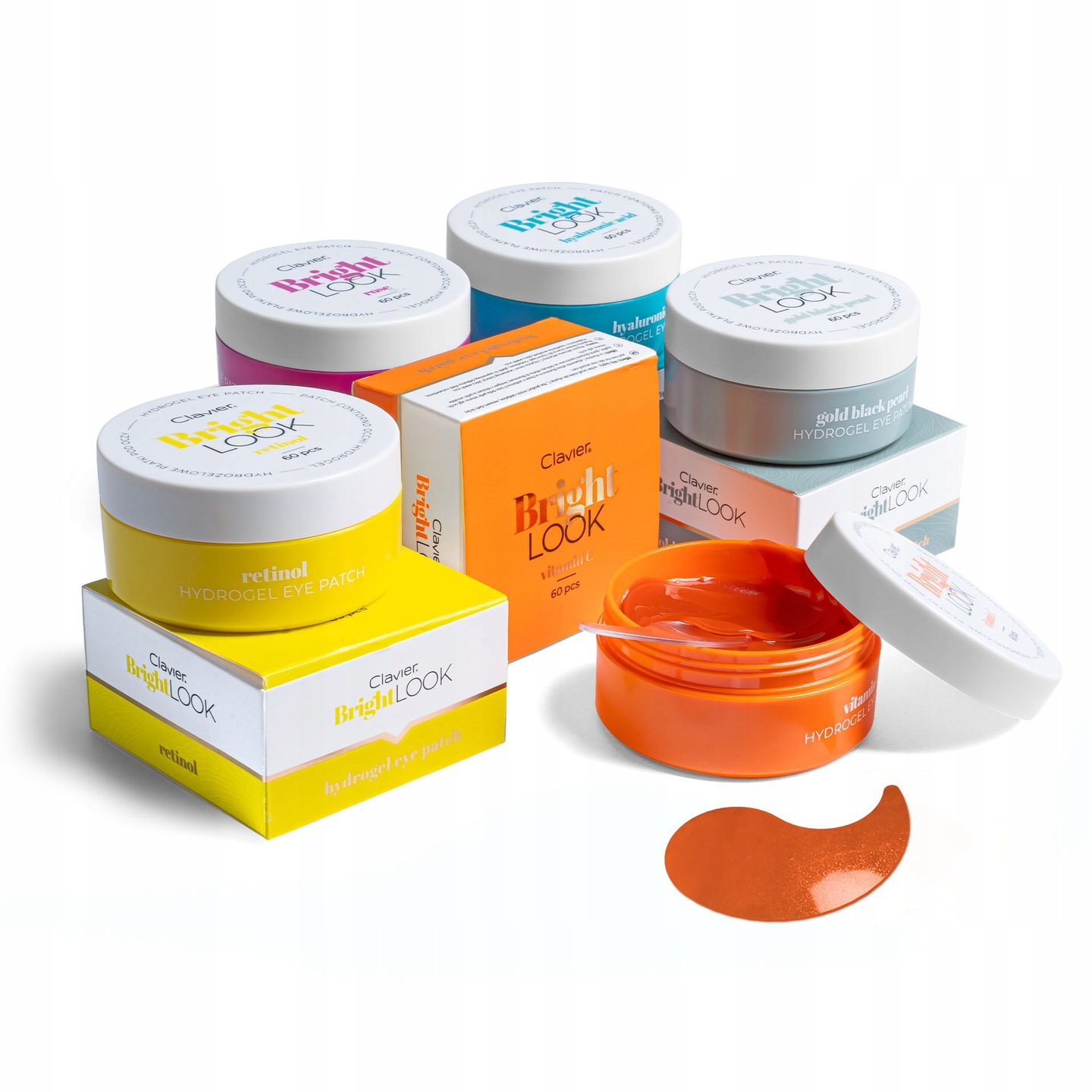 PŁATKI ŻELOWE BRIGHT LOOK RETINOL POD OCZY DO PRZEDŁUŻANIA RZĘS x 60SZT Kod producenta 5907996057221