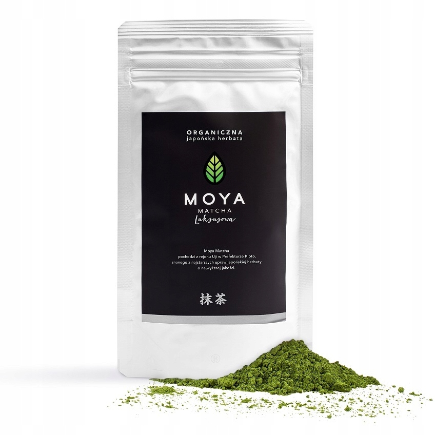 Moya Matcha Luksusowa ceremonialna japońska zielona herbata BIO 100g