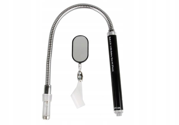 LUSTERKO INSPEKCYJNE + MAGNES + LATARKA, DŁUGOŚĆ 450mm King Tony