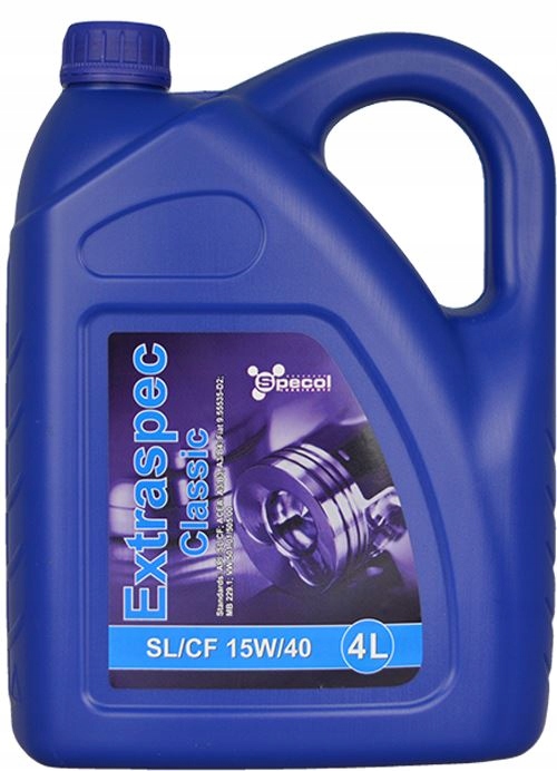 МАСЛО SPECOL 15W-40 EXTRASPEC CLASSIC SL / CF 4L