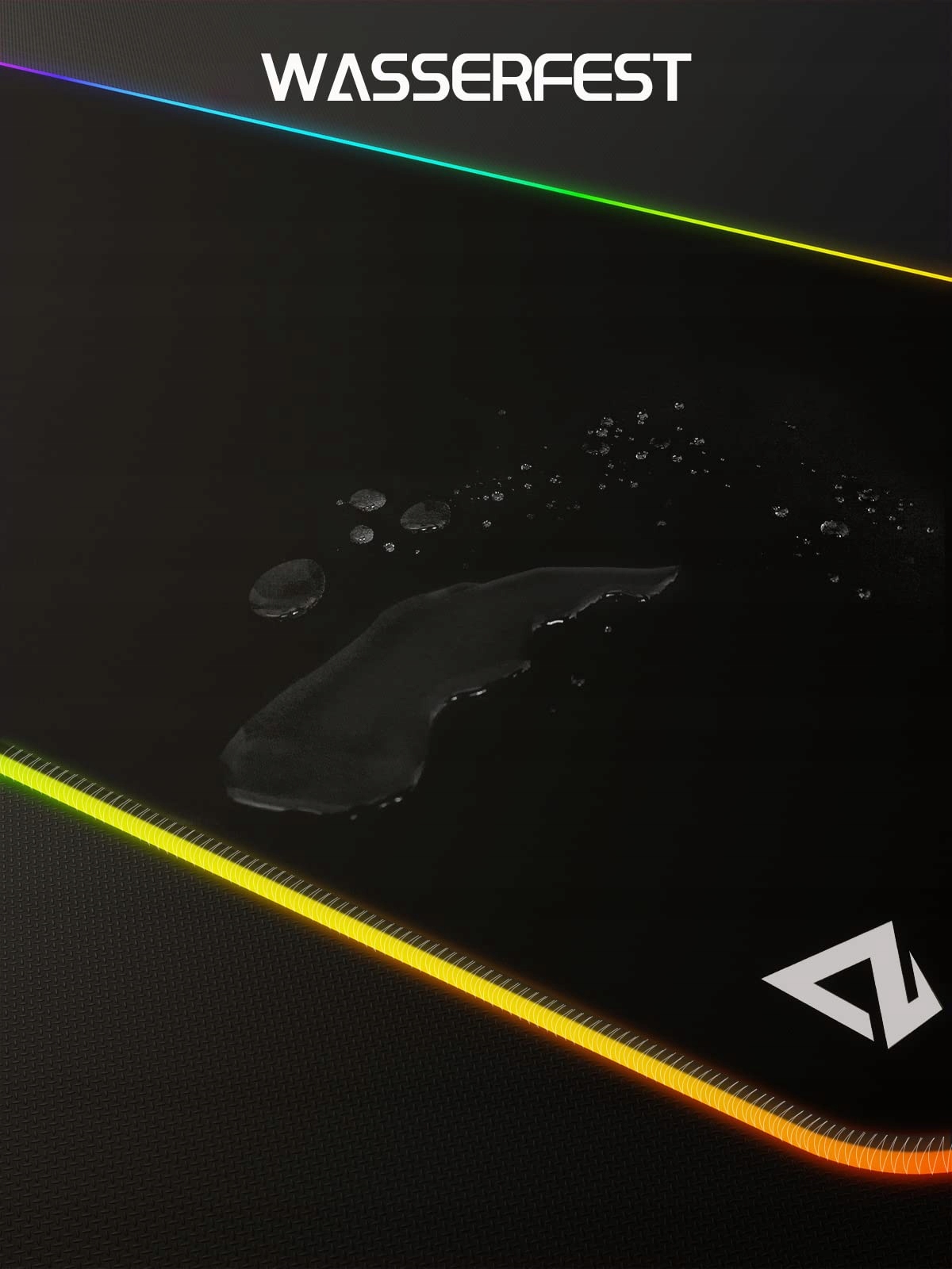 EASEMO Podkładka Gamingowa XXL RGB 900x400x4mm 7 Kolorów LED Antypoślizgowa — miniatura 4
