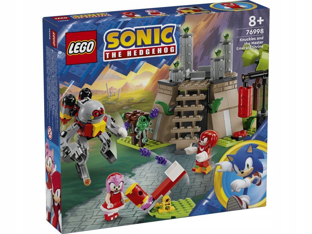 Lego 76998 Sonic Knuckles a chrám Master Emerald