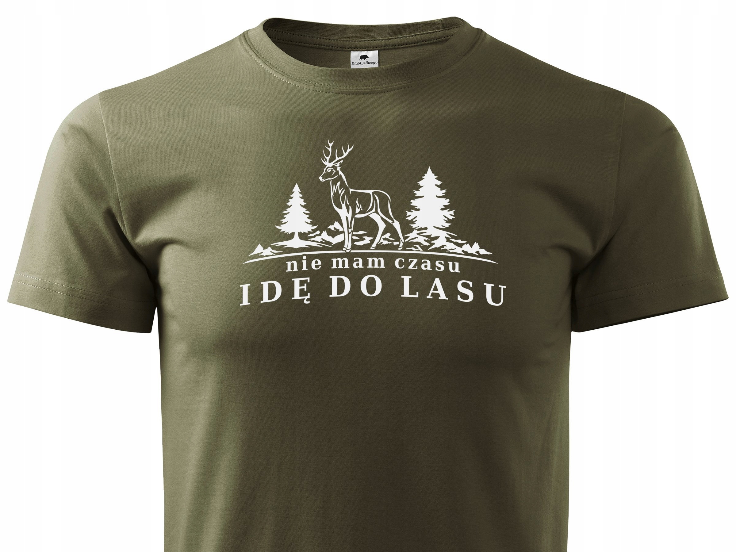 

Koszulka myśliwska Nie Mam Czasu Idę Do Lasu 4XL