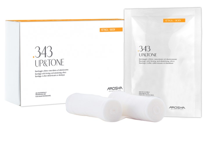 Arosha Bandaże Up&Tone ujędrnienie nawilżenie skóry antycellulit 1 szt.