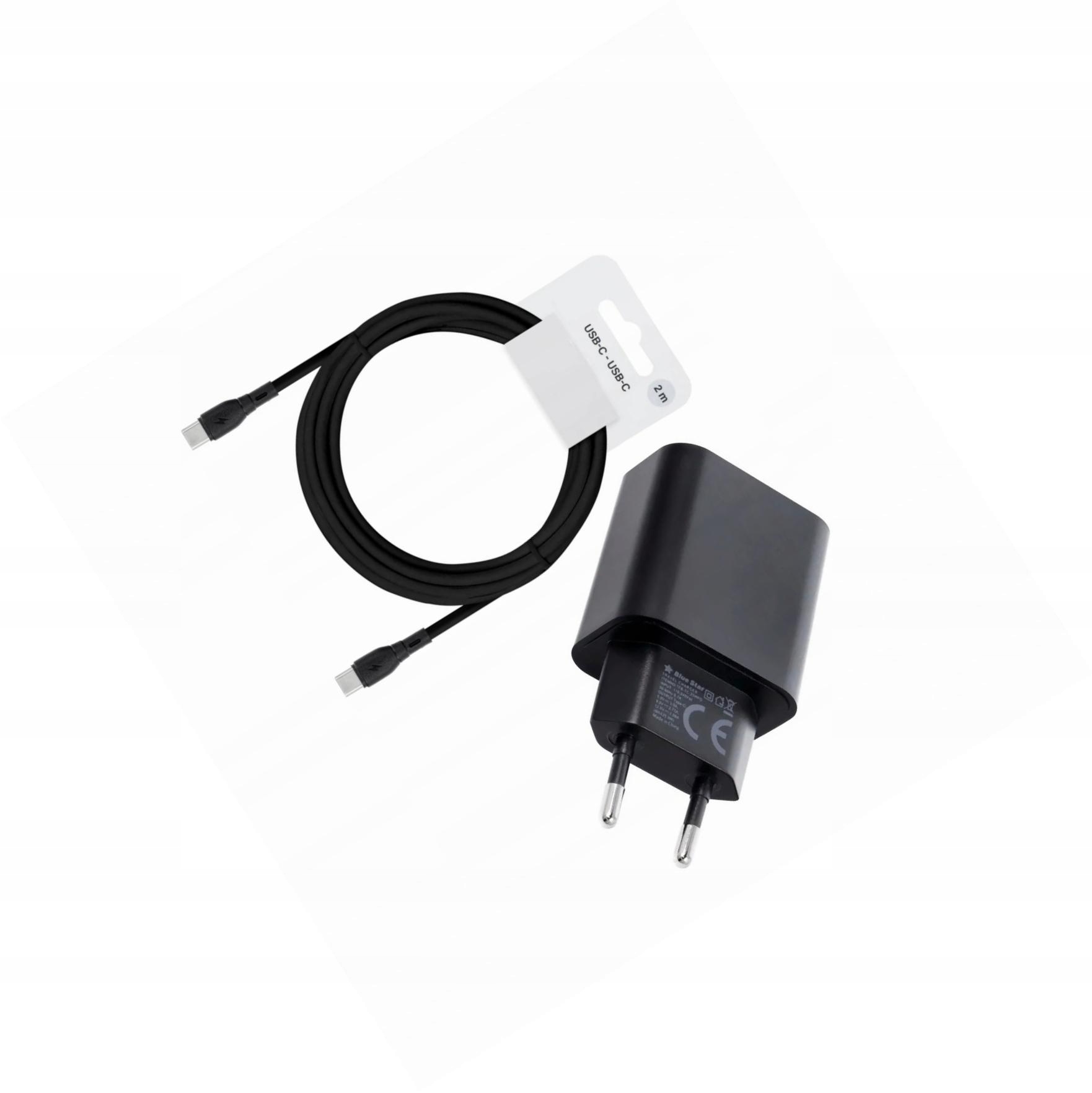 Ładowarka Usb-c Szybka 20W z długim kablem 2m do Samsung Galaxy M21