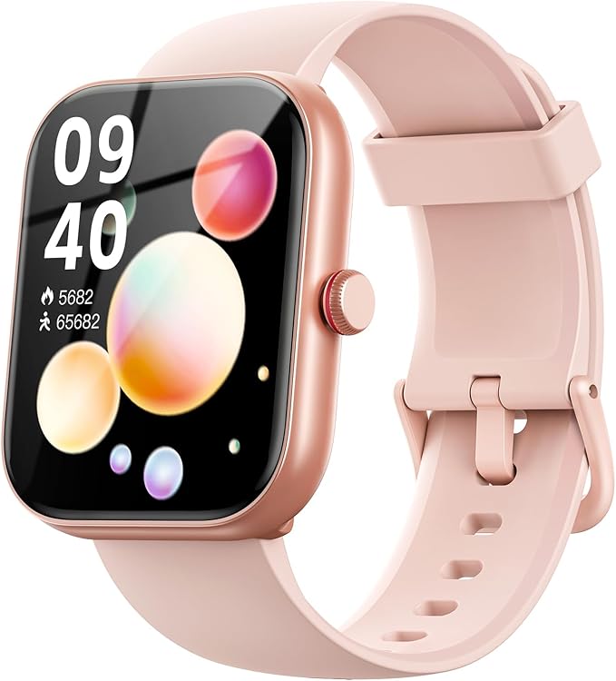 Smartwatch z funkcją telefonu Alexa Fitpolo IDW20 Różowy