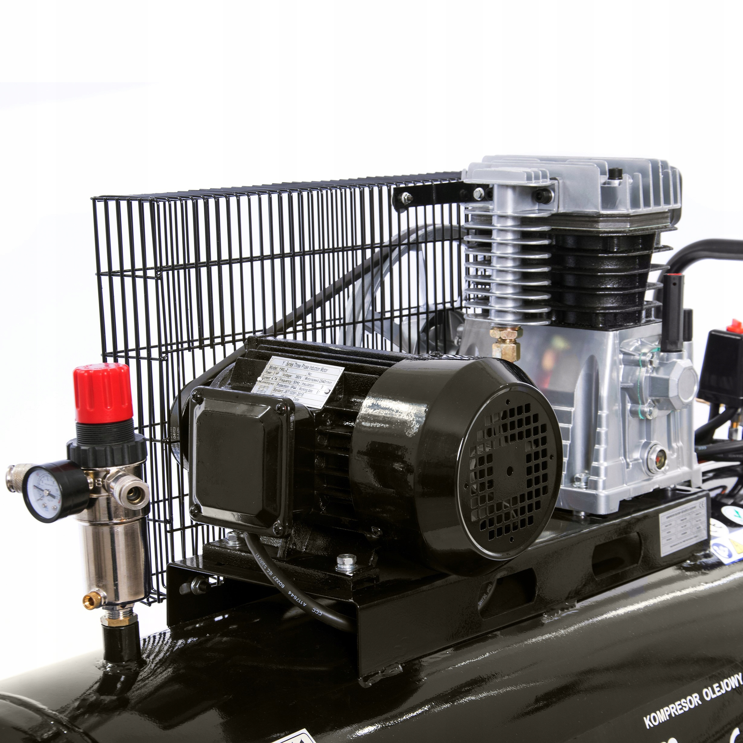KOMPRESOR SPRĘŻARKA 150L MAGNUM 400V 2,2KW AB1503F Moc (kW) 2.2 kW