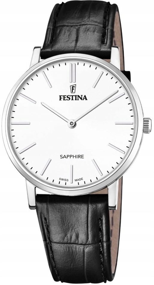 Festina 20012/1 pánské klasické černé hodinky na plavání